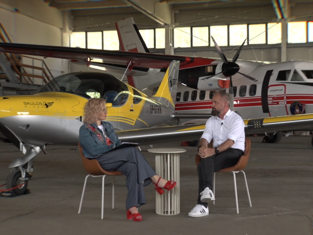 Jestem z Gdańska. Latanie po polsku z pilotem Robertem Zawadą